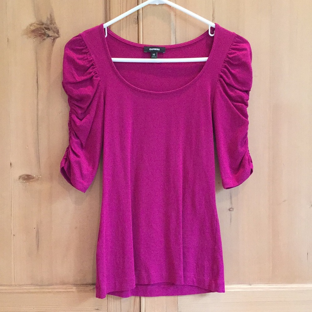 Express ruffled top
